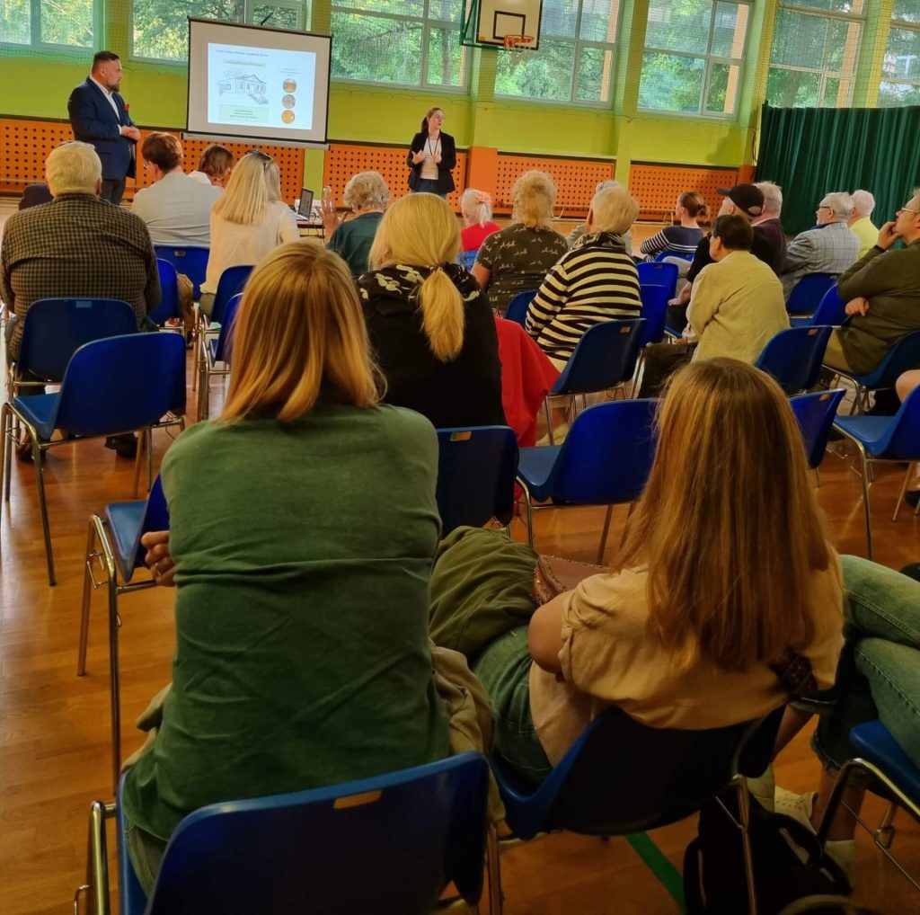 Podczas spotkania z mieszkańcami