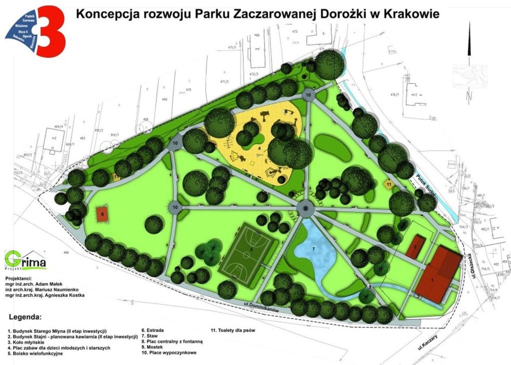 Projekt Parku Zaczarowanej Dorożki
